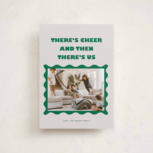 This is a pine petite holiday cards with standard by Anna Elder called and then us printing on recycled smooth signature in petite