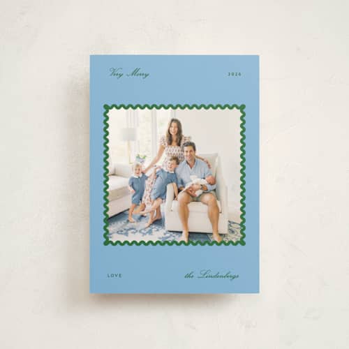 This is a elf petite holiday cards with standard by Pati Cascino called solo printing on signature in petite