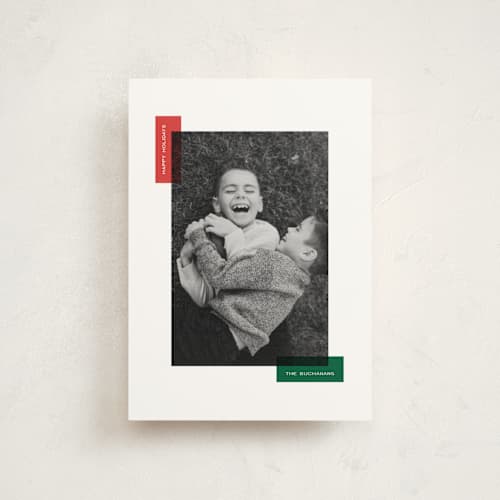 This is a elf christmas postcards with standard by Jelena Vuletic called borderly printing on signature in postcard