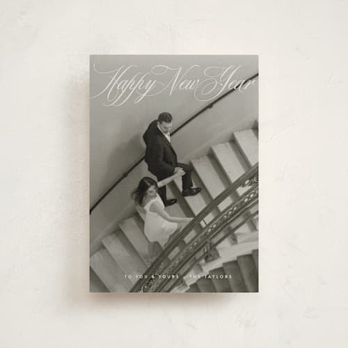 This is a lace christmas postcards with standard by Alston Foster called classic glory printing on signature in postcard