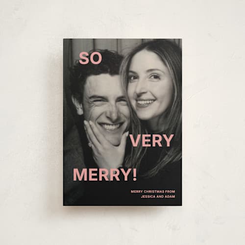 This is a bubblegum christmas postcards with standard by Kercia Jane called so much fun printing on signature in postcard