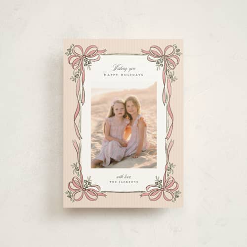 This is a ballet christmas postcards with standard by Itsy Belle Studio called maison ruban printing on signature in postcard
