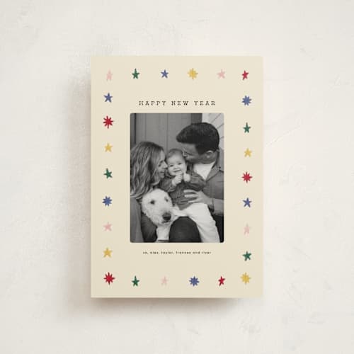 This is a eggnog christmas postcards with standard by Amy Kross called ernestine printing on signature in postcard