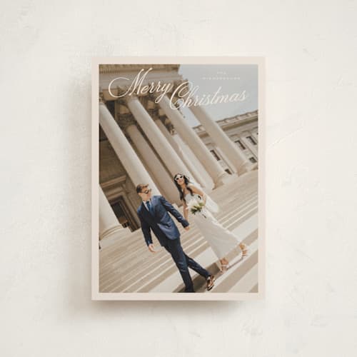 This is a chiffon christmas postcards with standard by Nicoletta Savod called gorgeous printing on signature in postcard