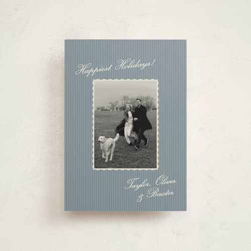 This is a frost christmas postcards with standard by Kristie Kern called a vintage vibe printing on signature in postcard