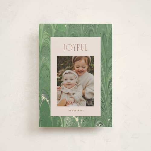 This is a wintergreen christmas postcards with standard by Olivia Kanaley Inman called endpaper printing on signature in postcard