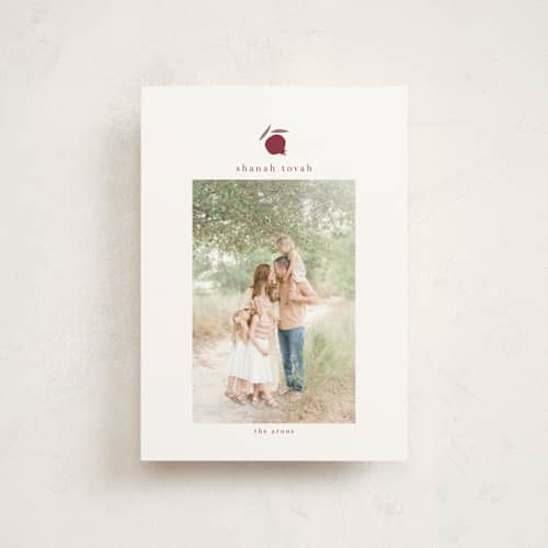 This is a berry rosh hashanah cards with standard by samovilka called shanahtova printing on signature in postcard