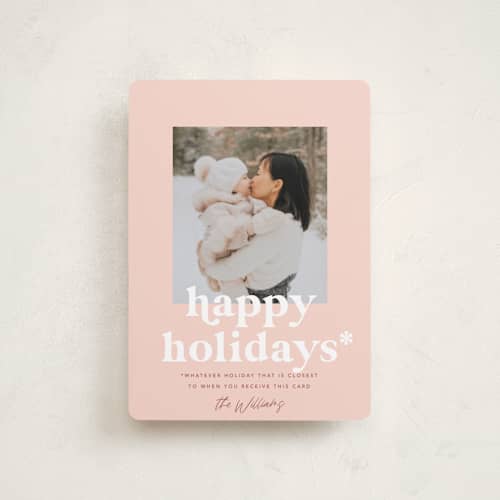 This is a candy heart valentines day with standard by Robert and Stella called happy holidays* printing on recycled smooth signature in petite