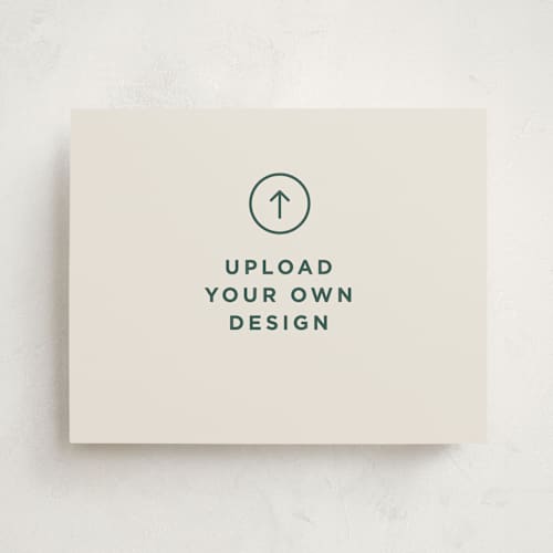 This is a a baby shower decorations with standard by Minted called upload your own design printing on doublethick in 8x10