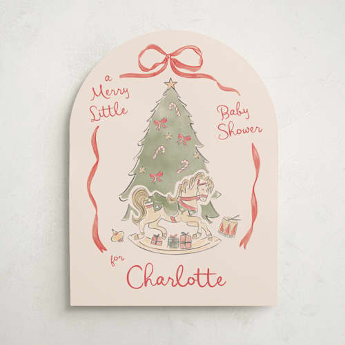 This is a peppermint baby shower decorations with standard by Creo Study called toys and joy printing on premium sign board in 18x24