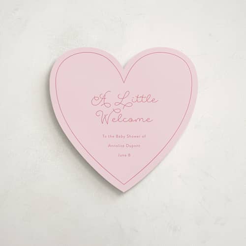 This is a strawberry baby shower decorations with standard by Angela Garrick called little sweetheart printing on premium sign board in 18x24