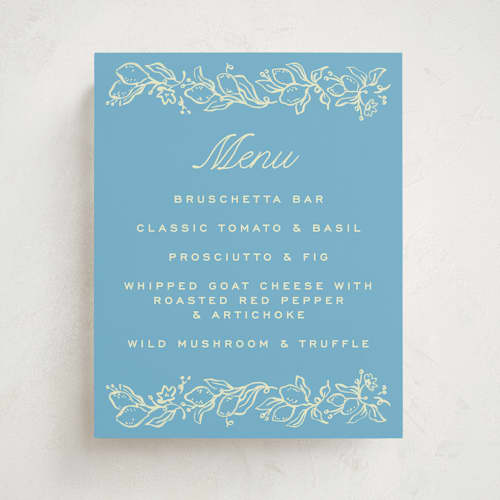 This is a lemonade baby shower decorations with standard by Pati Cascino called ciao baby printing on doublethick in 8x10