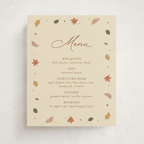 This is a pie baby shower decorations with standard by letterfix called sweet autumn printing on doublethick in 8x10