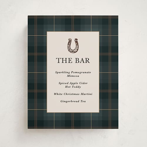 This is a juniper baby shower decorations with standard by Kate Ahn called wesley printing on doublethick in 8x10