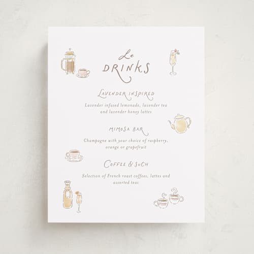 This is a strawberry baby shower decorations with standard by Jennifer Wick called a day in paris printing on doublethick in 8x10