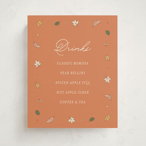 This is a pie baby shower decorations with standard by letterfix called sweet autumn printing on doublethick in 8x10
