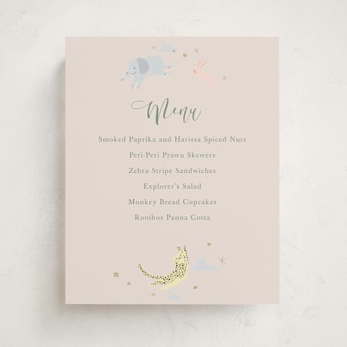 This is a sand baby shower decorations with standard by Hannah Williams called little wild one printing on doublethick in 8x10