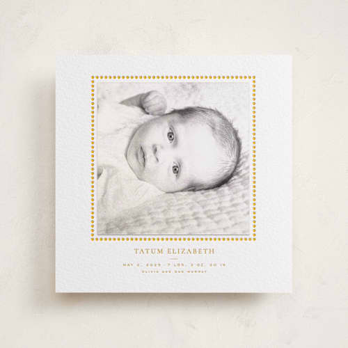 This is a lemon new with letterpress by Wildfield Paper Co called daisies printing on white cotton in photo_mount