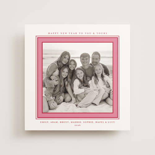 This is a gumdrop photo mount holiday cards with standard by Alston Foster called colorful wishes printing on recycled in photo_mount