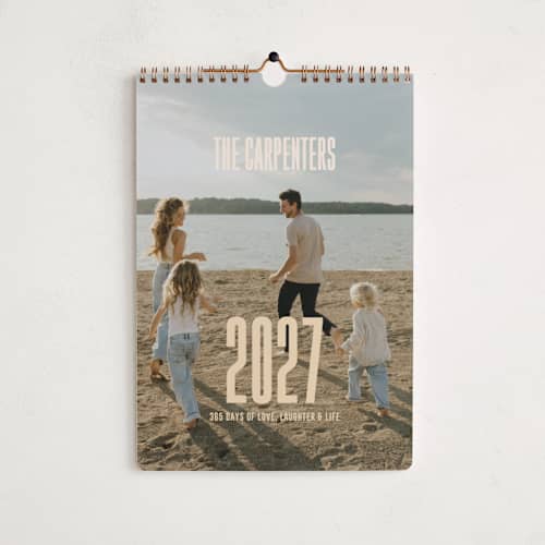 This is a cozy photo calendars with standard by letterfix called ensemble printing on premium calendar paper in standard