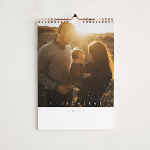 This is a slate photo calendars with standard by Kaydi Bishop called monthly focus printing on premium calendar paper in standard