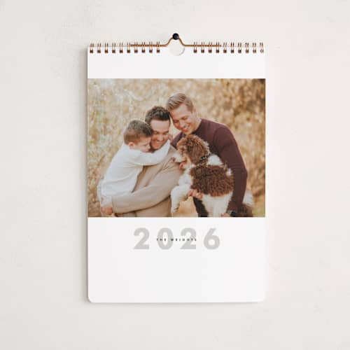 This is a ash photo calendars with standard by Alston Foster called big month printing on premium calendar paper in standard