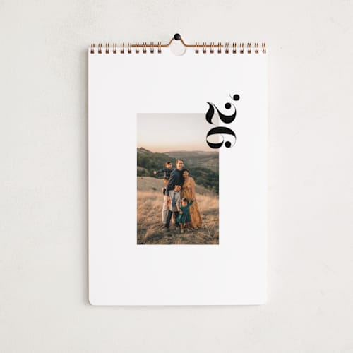 This is a onyx photo calendars with standard by Lori Wemple called big date printing on premium calendar paper in standard