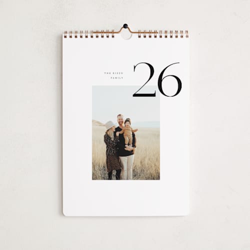 This is a coal photo calendars with standard by Pixel and Hank called modern approach printing on premium calendar paper in standard