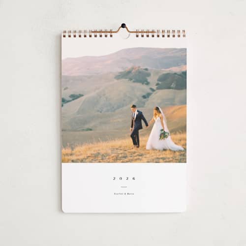 This is a pearl photo calendars with standard by Pixel and Hank called the minimalist printing on premium calendar paper in standard