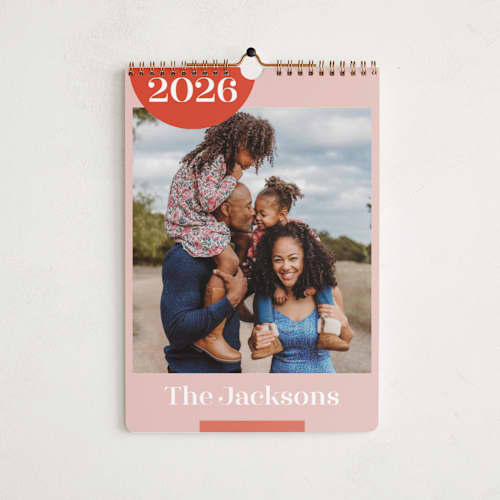 This is a candy photo calendars with standard by Catherine Culvenor called happy shapes printing on premium calendar paper in standard