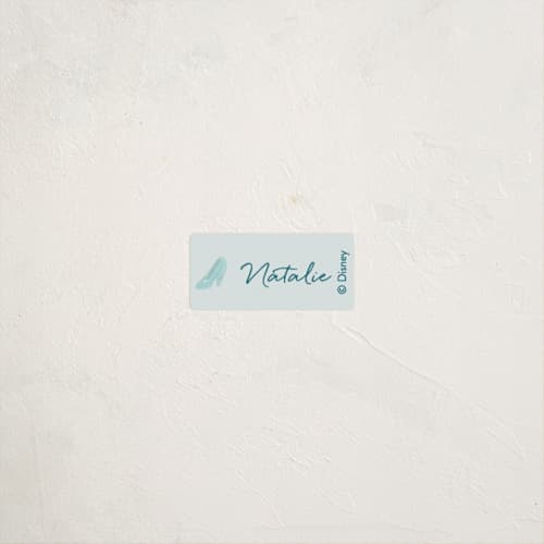 This is a lagoon name labels with standard by Susan Moyal called disney's cinderella fairytale printing on waterproof sticker paper in sticker