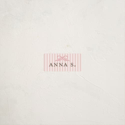 This is a blush name labels with standard by Itsy Belle Studio called fia printing on waterproof sticker paper in sticker
