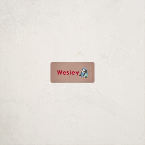 This is a cherry name labels with standard by tinaleeart called disney and pixar's lightning mcqueen and friends printing on waterproof sticker paper in sticker