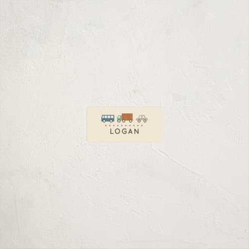 This is a sandstorm name labels with standard by Olivia Raufman called wheeler printing on waterproof sticker paper in sticker