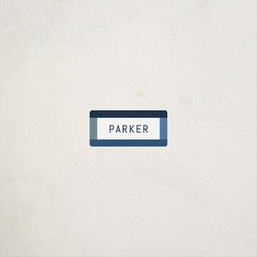 This is a ocean name labels with standard by Kelly Watkins called wide frame printing on waterproof sticker paper in sticker