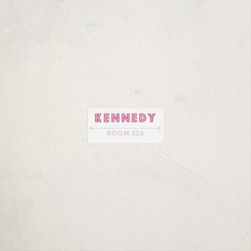 This is a gumdrop name labels with standard by Abby Munn called happy circle letters printing on waterproof sticker paper in sticker