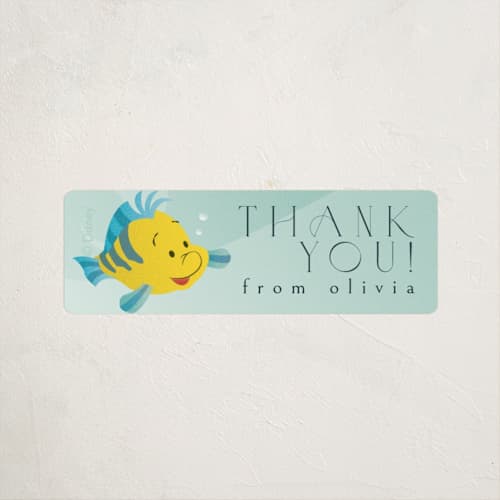 This is a ocean kids stickers with standard by Ana de Sousa called disney's little mermaid sea adventures printing on uncoated sticker paper in sticker