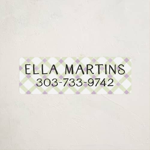 This is a berry name labels with standard by Pati Cascino called cute goose almost loose printing on waterproof sticker paper in sticker