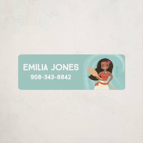 This is a shell name labels with standard by Itsy Belle Studio called make way, make way printing on waterproof sticker paper in sticker