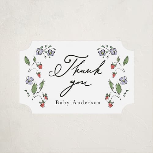 This is a icing baby shower favor labels with standard by samovilka called rabbitandflowers printing on uncoated sticker paper in sticker