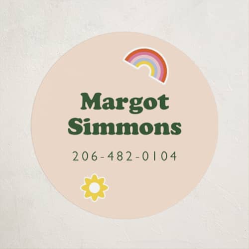 This is a sunshine name labels with standard by Hudson meet Rose called scout badges printing on waterproof sticker paper in sticker