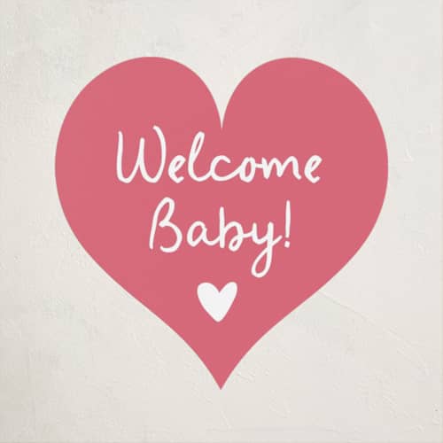 This is a peony baby shower favor labels with standard by Ilene Guy called build a library printing on uncoated sticker paper in sticker