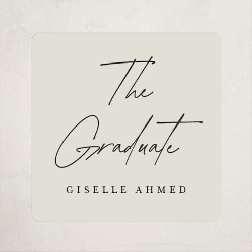 This is a bone graduation stickers with standard by Stacey Meacham called duo printing on uncoated sticker paper in sticker