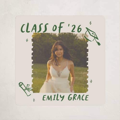 This is a avocado custom stickers with standard by Vera Lim called playful printing on uncoated sticker paper in sticker