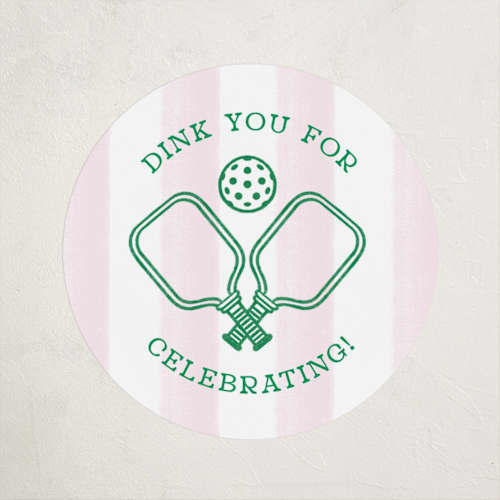 This is a petal kids stickers with standard by Kiersten Garner called hit the court printing on uncoated sticker paper in sticker