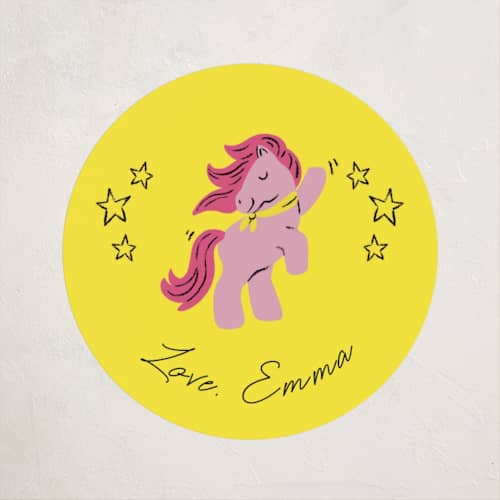 This is a electric kids stickers with standard by mo kelley called let’s dance printing on uncoated sticker paper in sticker