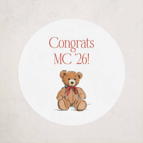 This is a apple custom stickers with standard by Becky Nimoy called antique teddy bear printing on uncoated sticker paper in sticker