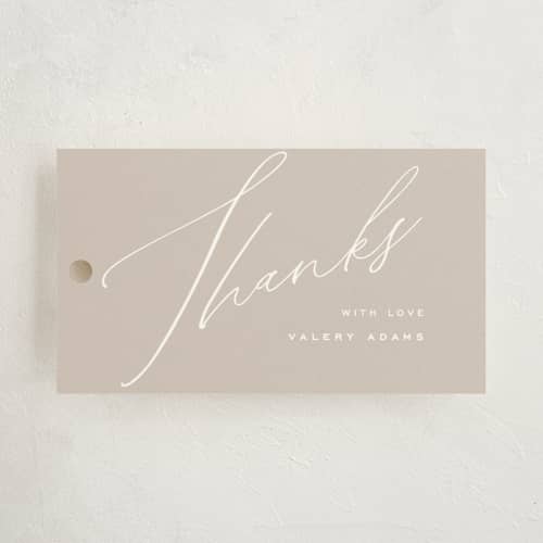 This is a paper graduation tags with standard by Yuliya Evseeva called party time printing on signature in tag