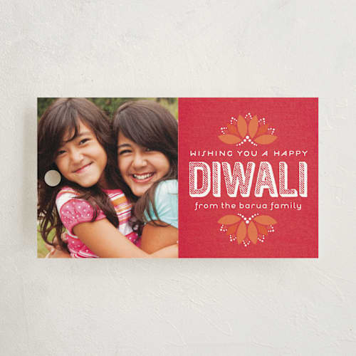 This is a pomegranate gift tags with standard by Lauren Chism called chic rangolis printing on signature in tag