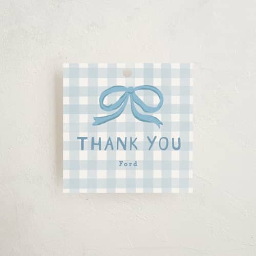 This is a sky kids gift tags with standard by Creo Study called vintage goose printing on signature in tag